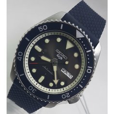 Наручные часы SEIKO, черно-синий
