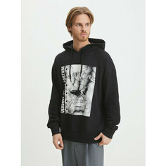 Худи Versace Jeans Couture, размер XL, , черный