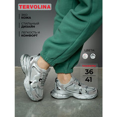 Кроссовки TERVOLINA, полнота 6 (RU)/ на среднюю стопу, размер 36, серый