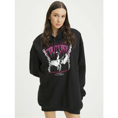Худи Versace Jeans Couture, размер S, , черный