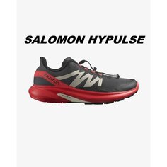 Кроссовки Salomon, размер UK 10,5; EUR 45 1/3; USA 11; 29 см (примерно на российский 44*), черный/красный