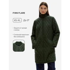 Ветровка FINN FLARE Стеганая, размер L, темно-зеленый