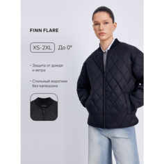 Бомбер FINN FLARE Стеганая, размер XS/S (164/170-84/88-90/94), черный