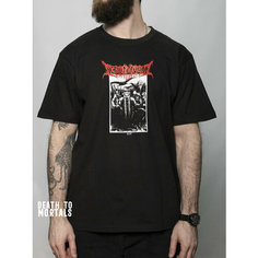 Футболка Death to Mortals, размер XXL, черный
