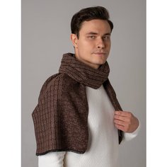 Шарф Lavantti мужская для мужчин,180х30 см, универсальный, коричневый