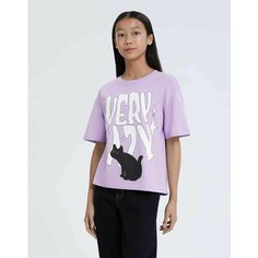 Футболка Gloria Jeans, размер 12-14л/158-164, фиолетовый