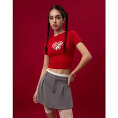 Юбка-шорты Gloria Jeans, размер XXS (36-38), серый