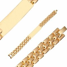 Браслет XUPING JEWELRY, размер 19 см, золотой