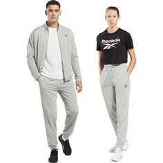 Брюки спортивные Reebok Identity Vector Knit Track Pants, размер S, серый