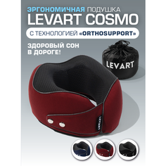 Подушка для шеи LEVART, 1 шт., красный