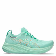 Кроссовки ASICS, размер 6, зелeный