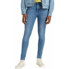 Джинсы скинни Levis Women 721 High Rise Skinny Jeans, размер 26/32, синий Levis®