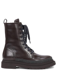 Ботинки кожаные Brunello Cucinelli