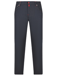 Джинсы Regular Fit из шерсти Kiton