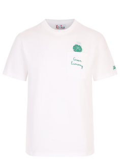 Футболка хлопковая MC2 Saint Barth