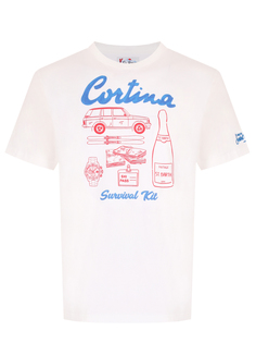 Футболка хлопковая MC2 Saint Barth