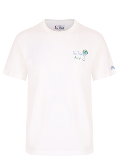 Футболка хлопковая MC2 Saint Barth