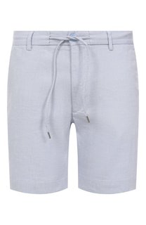 Шорты изо льна и вискозы BOSS