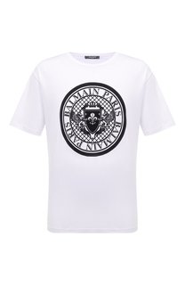 Хлопковая футболка Balmain