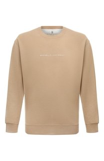 Хлопковый свитшот Brunello Cucinelli