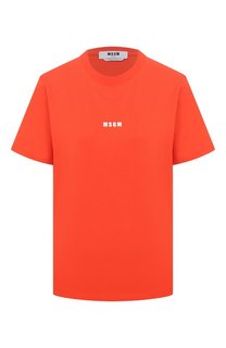 Хлопковая футболка MSGM