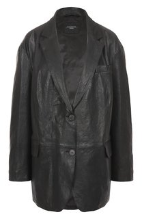 Кожаный жакет Weekend Max Mara