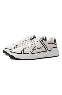 Кожаные кеды B-Court Balmain