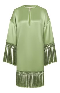Атласное платье Valentino