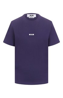 Хлопковая футболка MSGM