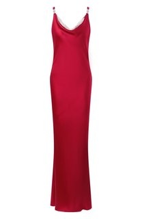 Атласное платье Versace