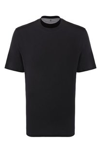 Хлопковая футболка Brunello Cucinelli