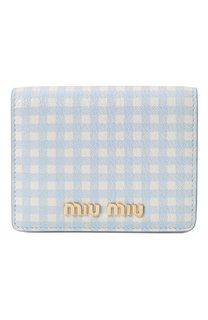 Кожаное портмоне Miu Miu