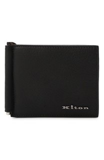 Кожаный зажим для купюр Kiton