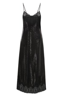 Платье с отделкой пайетками The Kooples