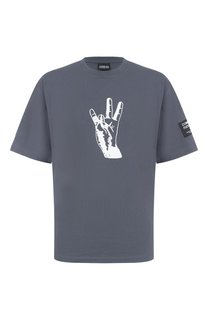 Хлопковая футболка Comme des Fuckdown