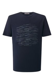 Хлопковая футболка Corneliani