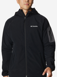 Куртка софтшелл мужская Columbia Tall Heights II Hooded Softshell, Черный
