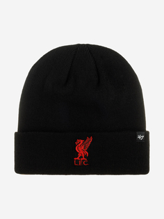 Шапка с отворотом 47 BRAND EPL-RKN04ACE-BK Liverpool FC EPL (черный), Черный 47