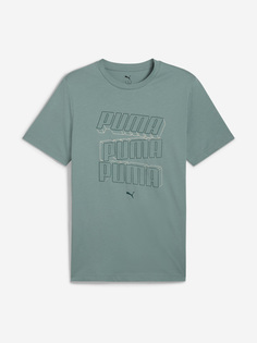 Футболка мужская PUMA, Зеленый