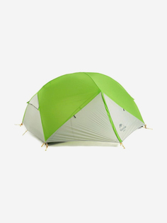 Палатка Naturehike Mongar 2 20D NH17T007-M зелено-белая, Зеленый