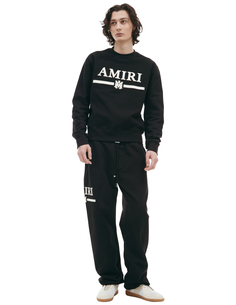 Черный свитшот с логотипом Amiri