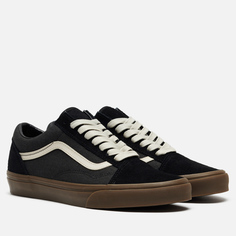 Мужские кеды Vans Old Skool Heavy Canvas, цвет чёрный, размер 41 EU