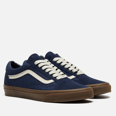 Мужские кеды Vans Old Skool Heavy Canvas, цвет синий, размер 40.5 EU