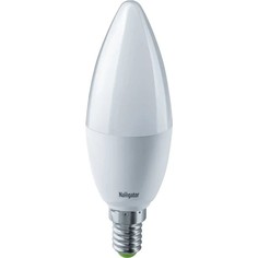 Лампа Navigator LED свеча 8.5вт e14 холодная