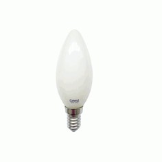 Лампа свеча матовая General Glden-cs-m-7-230-e14-2700