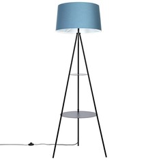 Торшер Citilux Рейнер CL806023 черный+синий