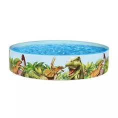 Бассейн игровой Bestway Dinosaur filln 183х38 см (55022)