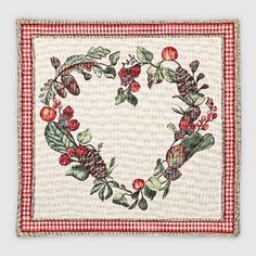 Наволочка Eurotex 44х44 см кремово-зеленый (7703-45)