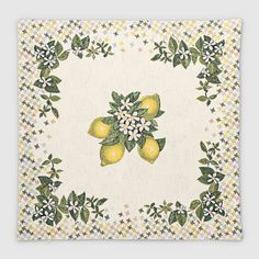 Наволочка Eurotex 44х44 см кремово-зеленый (7711-45)