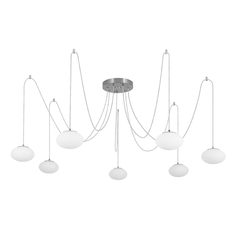 Люстра Citilux Atman Smart CL226A071 LED RGB хром